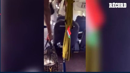 Selección de GAMBIA se salva de accidente AEREO