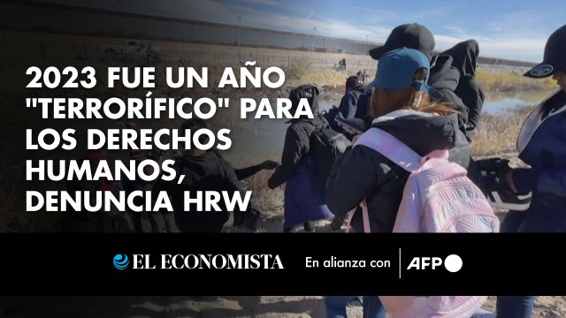 2023 fue un año terrorífico para los derechos humanos, denuncia HRW