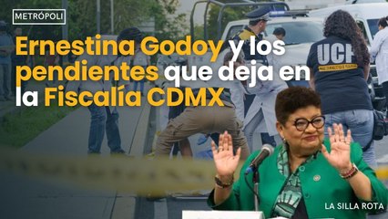 Ernestina Godoy y los pendientes que deja en la Fiscalía CDMX