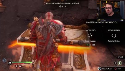 Alanzoka jogando God of War Valhalla - Parte #4
