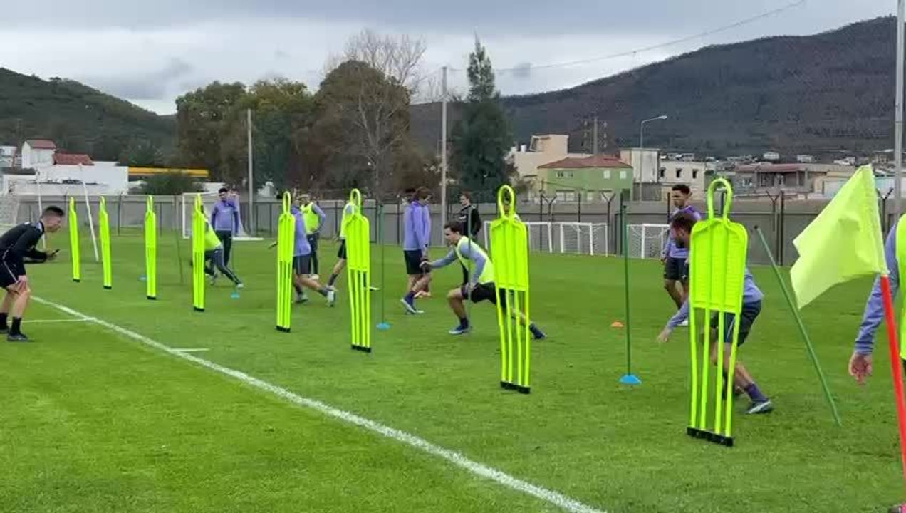 Les images de l'entraînement d'Anderlecht en stage en Tunisie