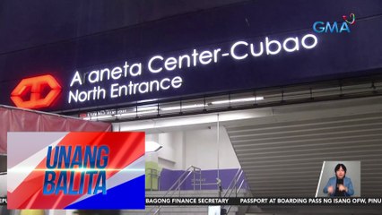 Mga pasahero ng LRT-2 Cubao Station, pinapipila na | UB