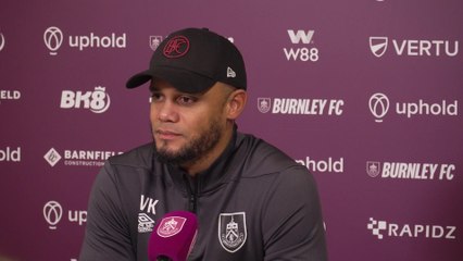 Kompany on Andros Townsend swapping Burnley for Luton and relegation pressure