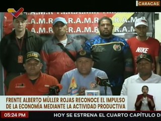 Frente Alberto Müller Rojas asegura que el 2024 será un gran año para la economía nacional