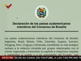 Países sudamericanos rechazan los actos violentos cometidos por el crimen organizado en Ecuador