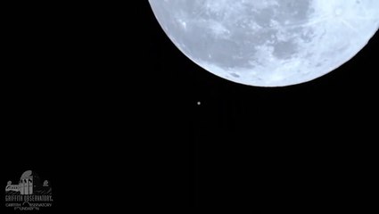 Time-Lapse Of Mars Get Eclipsed by Moon In Rare Occultation