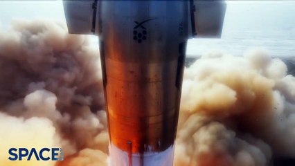 Watch How A SpaceX Starship And Super Heavy Booster Launches In Slow Motion