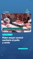 Piden mayor control sanitario al pollo y cerdo