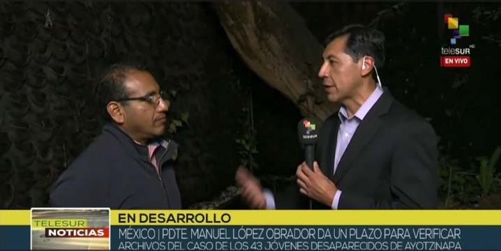 Pdte. AMLO da plazo para verificar archivos sobre el caso de 43 desaparecidos de Ayotzinapa