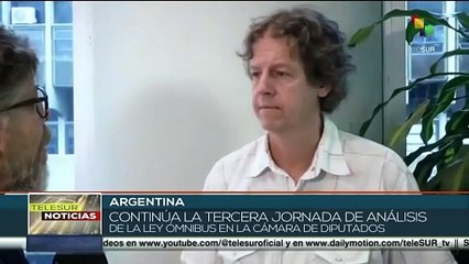 En Argentina continúa la tercera jornada de análisis de la ley ómnibus