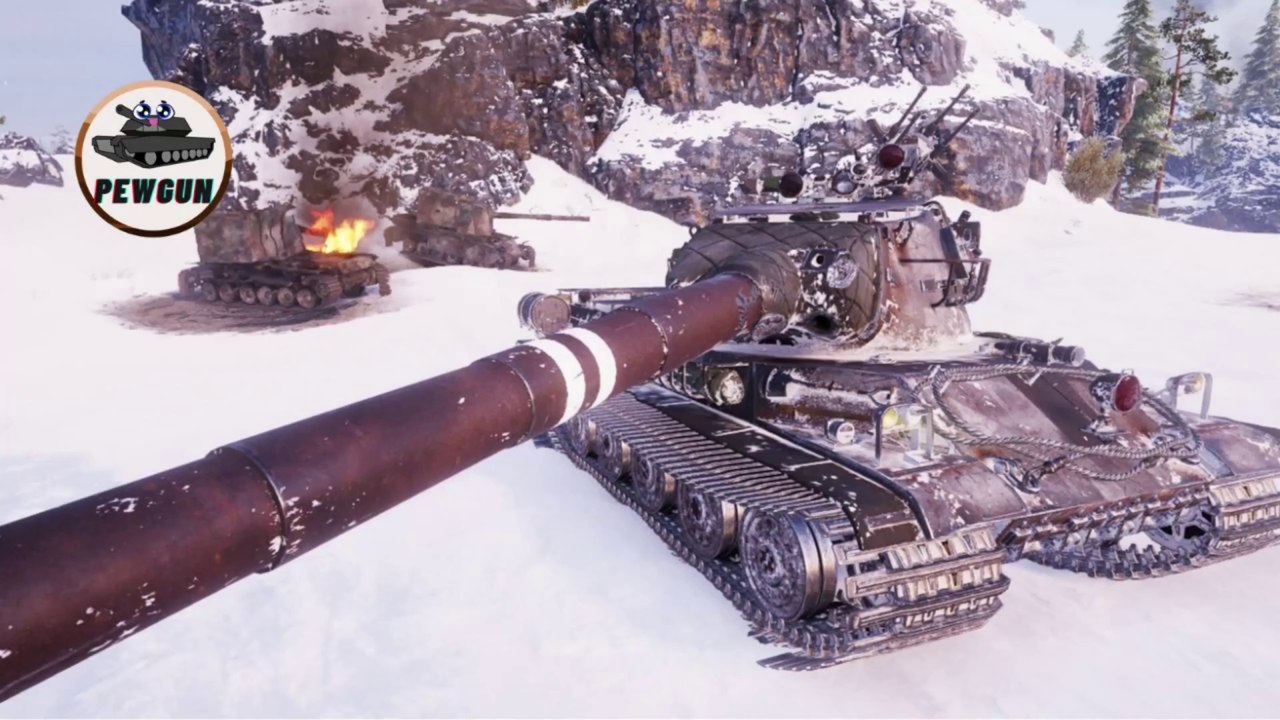 [ wot ] AMX M4 MLE. 54 鋼鐵之花，在烈火中綻放！| 7 kills 12k dmg | world of tanks |  @pewgun77