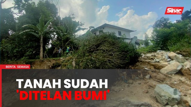Runtuhan tebing sungai ancam nyawa penduduk