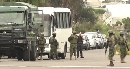 Continúa crisis de orden público en Ecuador