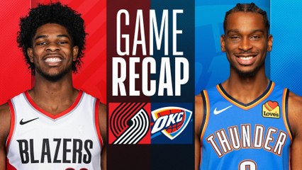 Thunder Dominates Trail Blazers 139-77 in Game Recap