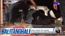 Construction worker, patay na nang matagpuan matapos maligo sa Ilog Pasig | BT