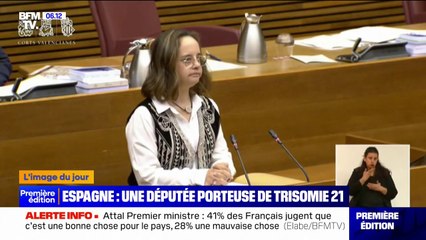 "On mérite des opportunités": une députée espagnole porteuse de trisomie 21 témoigne