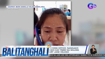 Presidential Communications Office: Nangako si Indonesian Pres. Widodo kay PBBM na muling susuriin ang kaso ni Mary Jane Veloso | BT