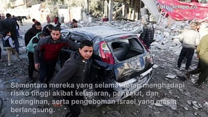 Oxfam: Israel Bunuh 250 Warga Palestina di Gaza Setiap Hari Sejak 7 Oktober