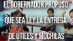 El Gobernador de Jalisco, Enrique Alfaro Ramírez; propuso que la entrega de útiles y mochilas a estudiantes de educación básica sea una ley que perdure #TuNotiReel