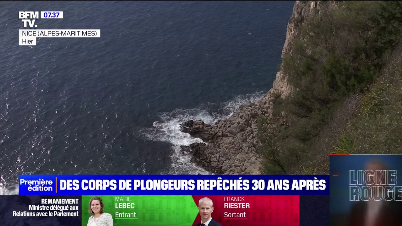 Les corps de deux plongeurs ont été repêchés 30 ans après leur disparition à Nice