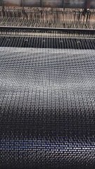 After confirming the sample, start production for the customer's architectural wire mesh order.