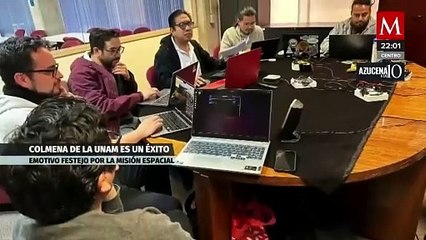UNAM confirma exitoso funcionamiento del proyecto Colmena en el espacio