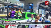El crimen organizado paralizo el transporte público en Guerrero