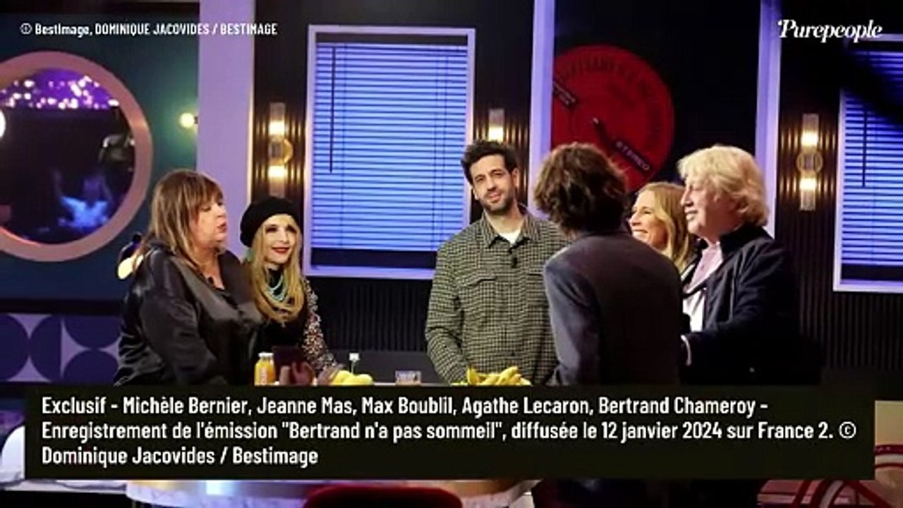 PHOTOS Bertrand Chameroy n'a pas sommeil... Michèle Bernier, Agathe Lecaron, Jeanne Mas pour le deuxième numéro