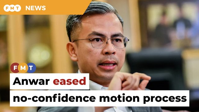 Anwar made it easier for you to table no-confidence motion, PN told