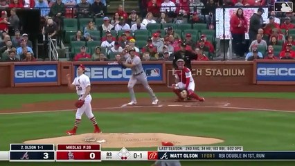 MATT THE BATT! Matt Olson made Atlanta Braves history in 2023!