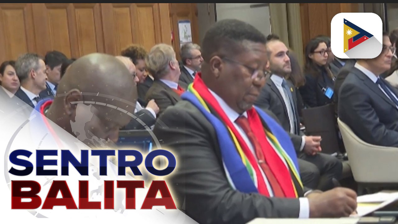 South Africa, inakusahan ang Israel ng 'Genocide' sa pag-atake nito sa Gaza