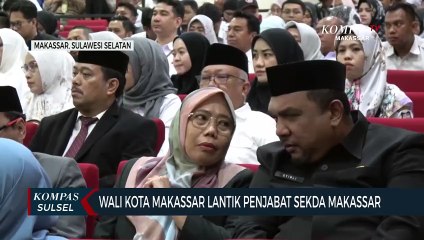 Wali Kota Makassar Lantik Penjabat Sekda Makassar