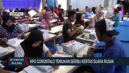 Télécharger la video: KPU Gorontalo Temukan Seribu Kertas Suara Rusak