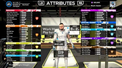 ESG FOOTBALL 24 CREATE A PLAYER