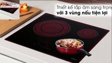 Review bếp điện 3 vùng nấu tròn Hafele HC - R603D
