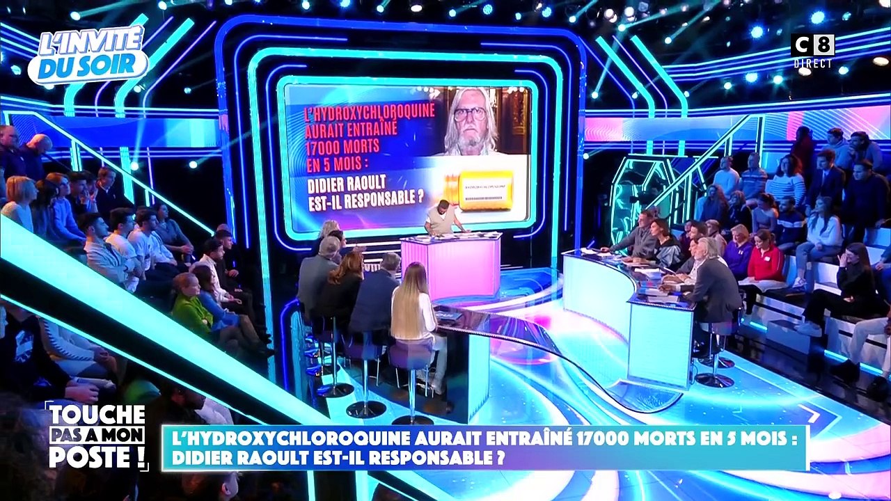 Vif accrochage entre Géraldine Maillet et Didier Raoult dans TPMP