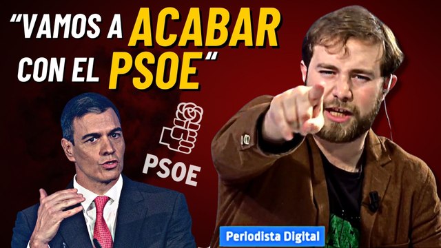 El bestial enfado de Josué Cárdenas contra el PSOE por señalar periodistas: “¡Cobardes, vomitivos, asquerosos y ridículos!”