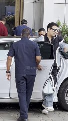 Classy Karan Johar's Charismatic Airport Look
