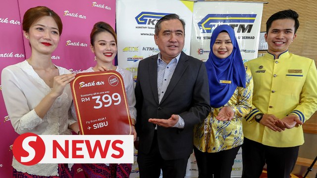 More flights to Sibu, more train services for CNY travellers, says Transport Minister