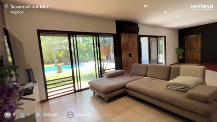 Découvrez le Luxe à Savannah sur Mer : Vente villa F5 avec Piscine et Jacuzzi