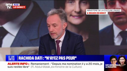 Emmanuel Grégoire sur la nomination de Rachida Dati: "On a remplacé la compétence par des paillettes"