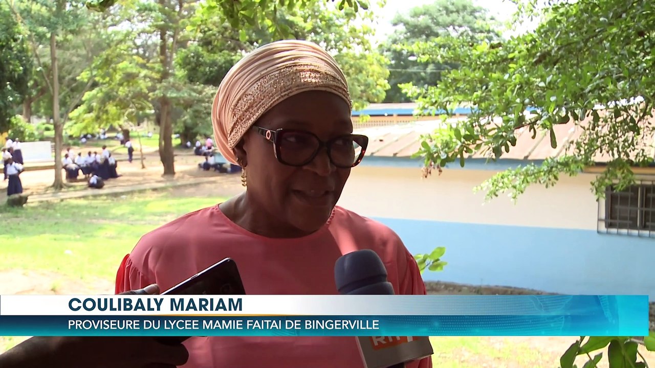 Remise des "Prix Fausseni Dembelé Excell'Ados" au Lycée Mamie Faitai de Bingerville