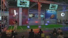 Le "drone soccer" espère conquérir le monde grâce au CES de Las Vegas
