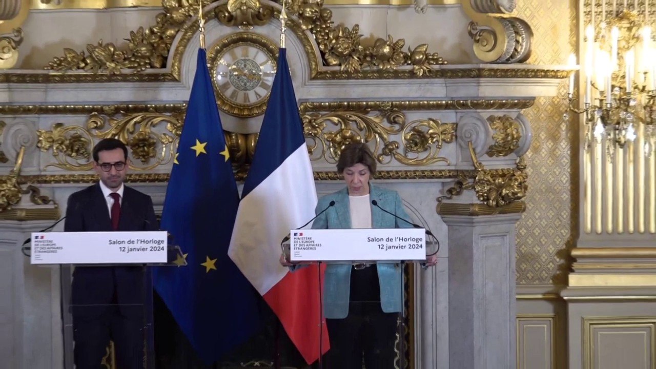 Remaniement: "Je vous laisse un ministère en meilleur ordre et un monde trop en désordre, ne m'en voulez pas" affirme Catherine Colonna