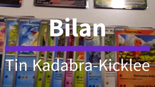 Bilan Tin Kadabra - Pokemon 151