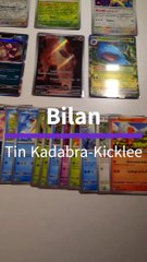 Bilan Tin Kadabra - Pokemon 151