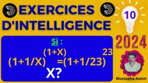 Exercices d'intelligence-Exercice-10