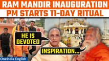 Ram Mandir: PM Modi starts 11-day 'anusthan' ahead of Jan 22 inauguration; seers react | Oneindia