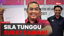 KFA akan hantar surat saman ke rumah, pejabat