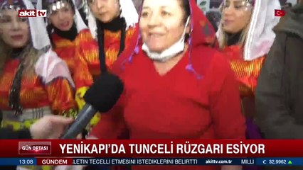 Yenikapı'da Tunceli rüzgarı esiyor